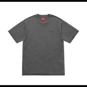 SUPREME OVERDYED TEE BLACK SS18